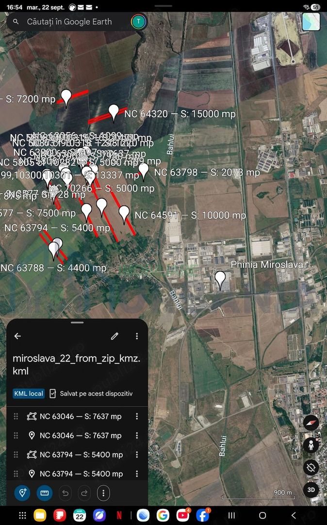 Pachet 22 parcele extravilan Miroslava, lângă platforma Phinia și Parcul Industrial Miroslava - Poză 2