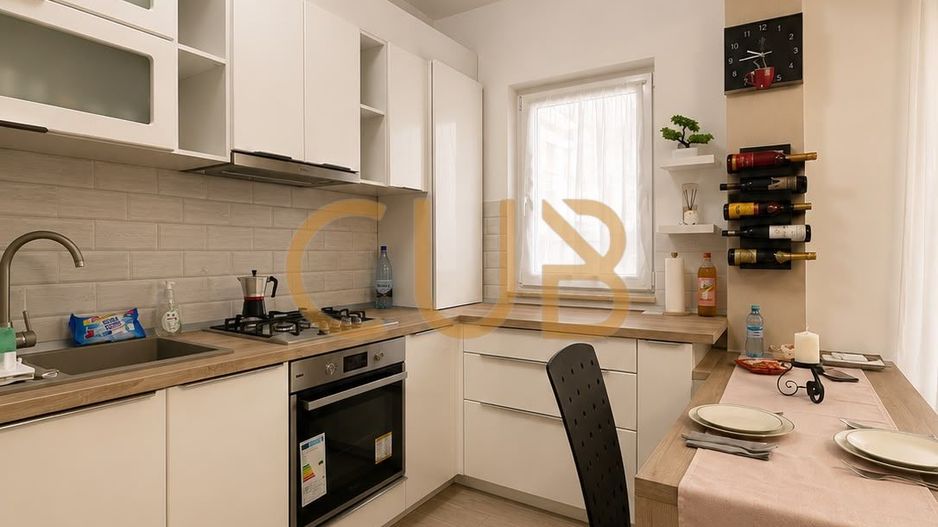 Ap2cam mobilat+utilat | parcare ,centrala, bloc nou | Buziasului - Poză 8