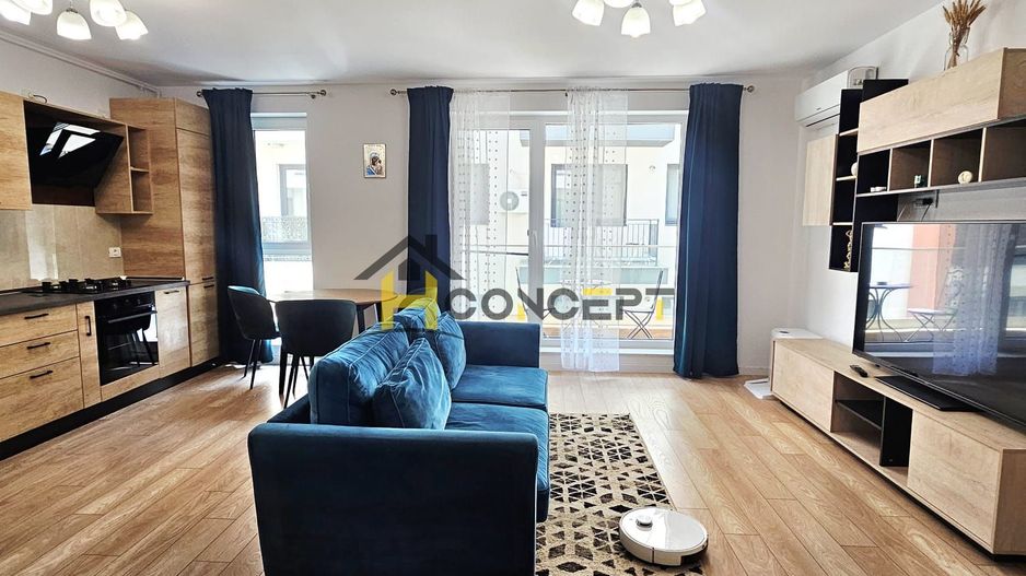 Apartament cu 2 camere, mobilat, Rond OMV Pipera - Poză 12
