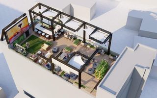 VANZARE PENTHOUSE CU TERASA PRIVATA ZONA PIATA UNIRII - Poză 3
