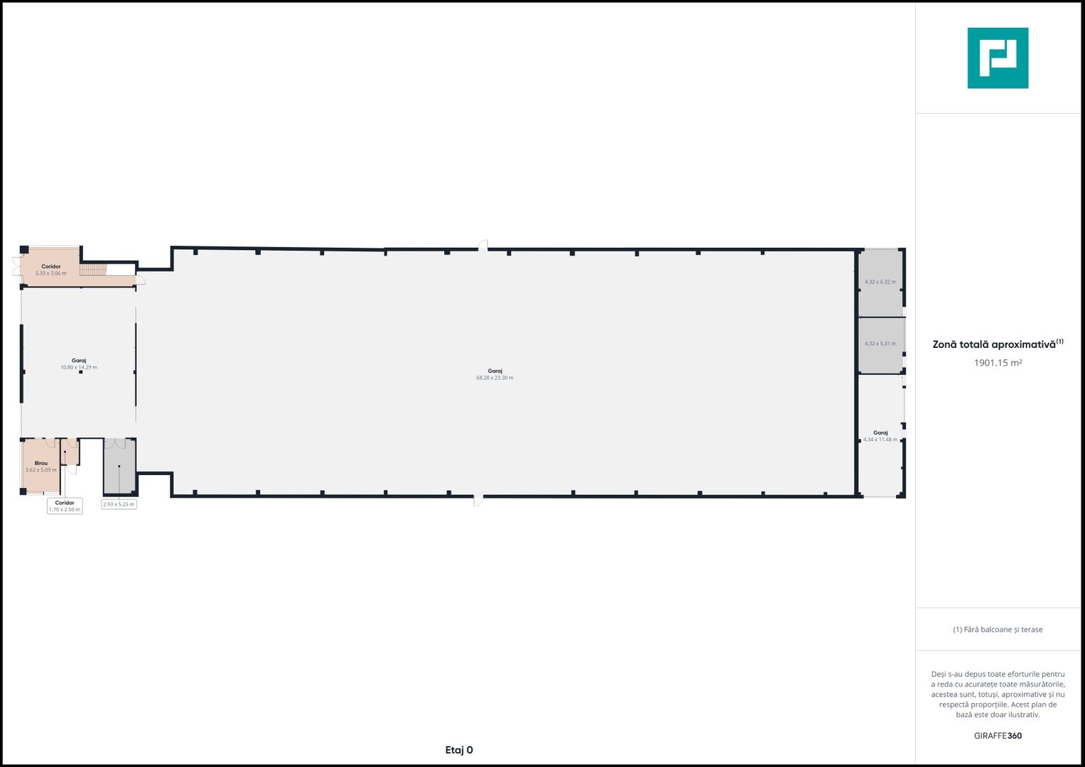 Hală industrială cu teren de 7330mp zona Aeroport - Poză 31