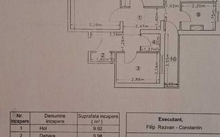 DE VANZARE APARTAMENT 3 CAMERE 70 MP DRUMUL TABEREI | DECOMANDAT | METROU - Poză 8