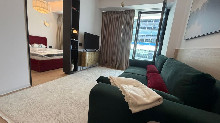 ✨ ONE FLOREASCA TOWERS • STUDIO DUBLU • PRIMA ÎNCHIRIERE ✨ - Poză 3