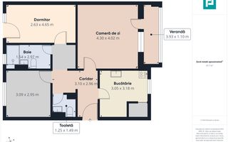 Apartament lux 3 camere de închiriat central Arad - Poză 8