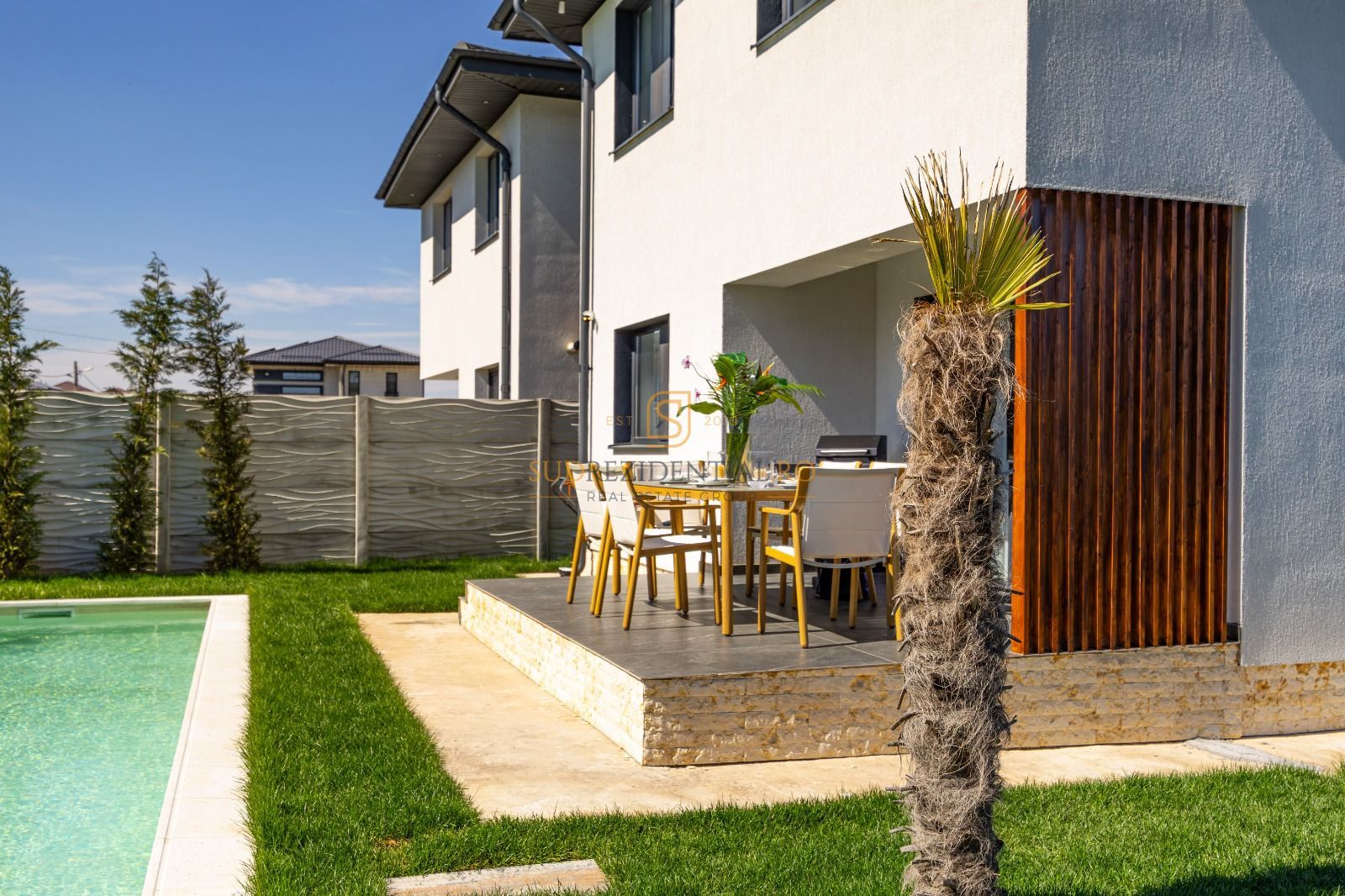 Vila Smart Home de Lux cu piscina incalzita, Comuna Berceni, Ilfov - Poză 25