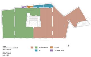 Spatiu de birouri disponibil, 10.5 - 12 euro/mp - Schiță 10