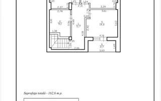 Vânzare, Hi-Tech, 2 nivele, 3 camere, strada Vielor, Tohatin - Poză 17