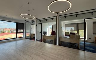 Spatiu de birouri dispus pe 2 niveluri , 225 m2 , Borhanci - Poză 4