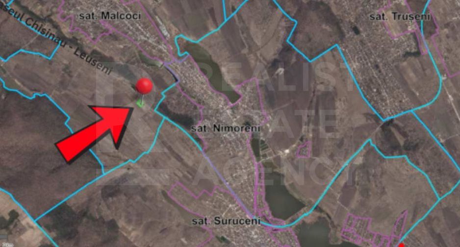 Vânzare, teren, 180 ari Nimoreni, județul Ialoveni - Poză 3
