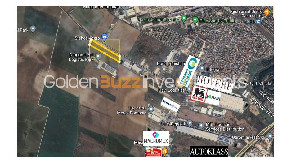 Teren Industrial | Centura București | Rudeni | Chitila | - Poză 2