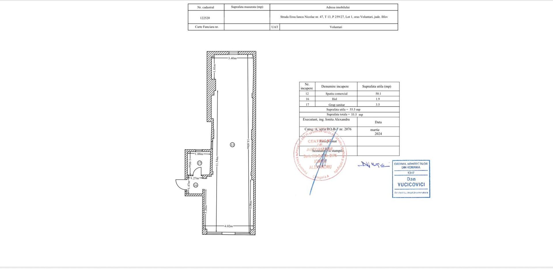 Vilă Erou Iancu Nicolae |  Locație premium stradală - Schiță 19