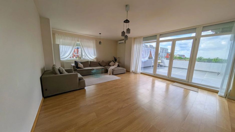 Penthouse 3 camere, Zona Aradului, Mobilat si Utilat + Boxa, Singur pe nivel - Poză 2