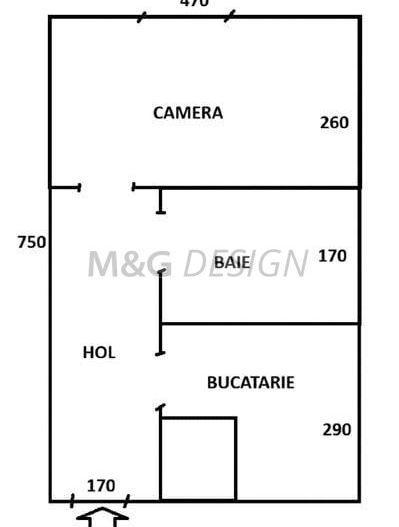 1 camera decomandat Complex Studentesc etaj 2 CENTRALA - Poză 5