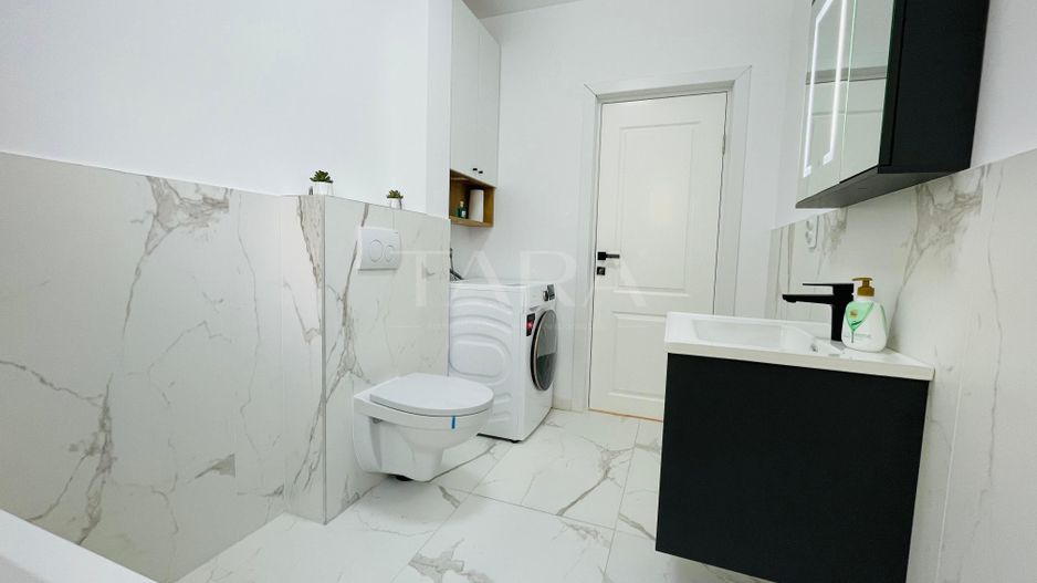 Apartament cu 2 camere, nou, mobilat și utilat – Florești, zona Terra. - Poză 10
