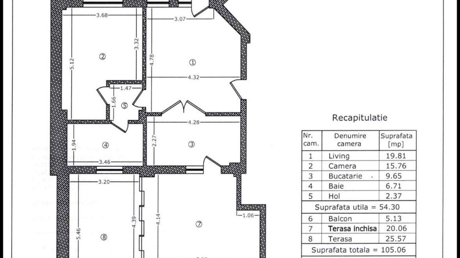 Apartament 3 camere I Dristor I Vanzare - Poză 16