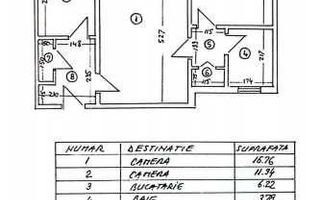 Apartament 2 camere. Bld.  Obregia. La 8 min metrou Piata Sudului, Mall SunPlaza - Poză 5
