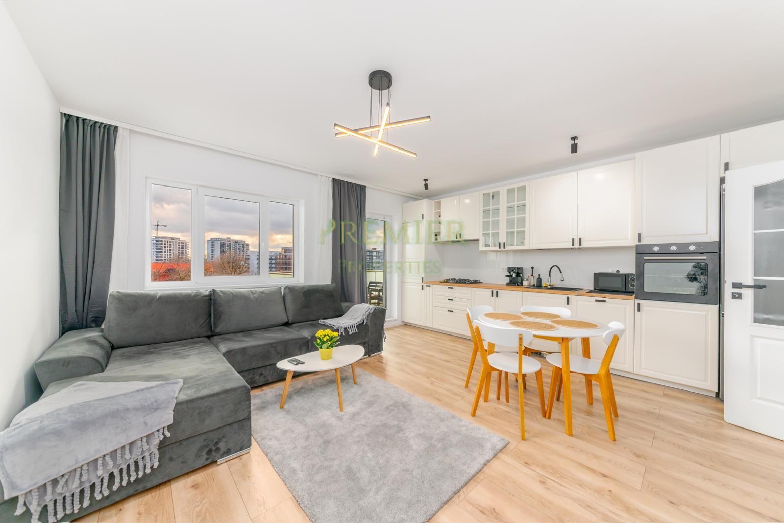 Apartament Nou de Vânzare cu Încălzire în Pardoseală Straulesi - metrou  aproape - Poză 3