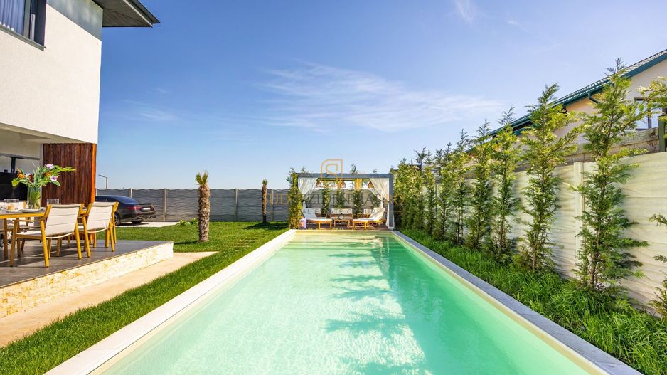 Vila Smart Home de Lux cu piscina incalzita, Comuna Berceni, Ilfov - Poză 1