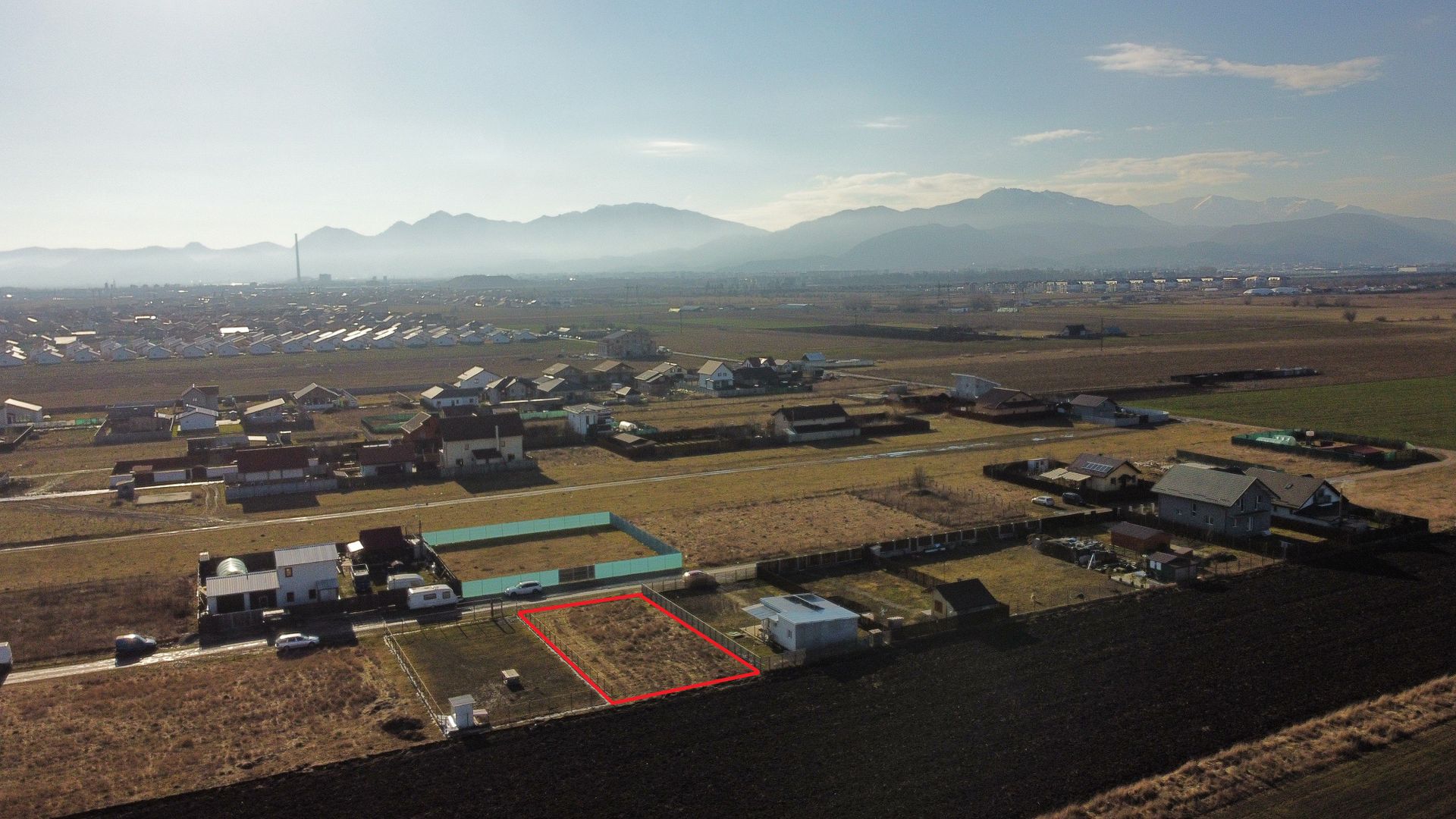 Teren construcții intravilan 500 mp Sânpetru, jud. Brașov - Poză 7