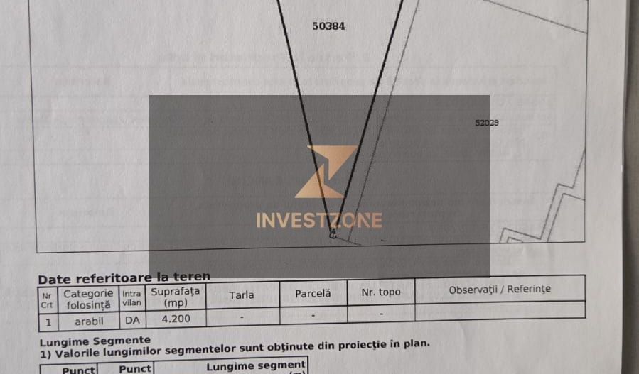 Teren de vanzare,4900 mp in Biharia - Poză 3