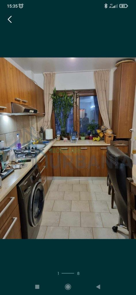 Apartament 3 camere decomandat, Podu Roș, Iași - renovat, utilat și mobilat - Poză 1