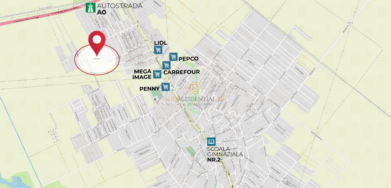 Teren intravilan 398 mp, aproape de metrou Tudor Arghezi-Com. Berceni - Poză 2