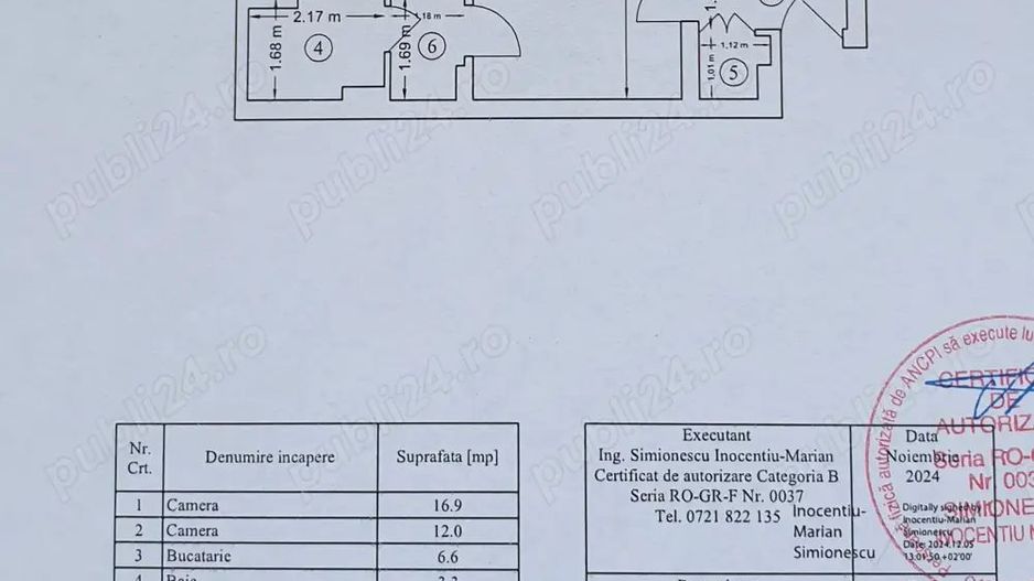 Apartament 2 camere Titan-metrou Costin Georgian - Poză 10