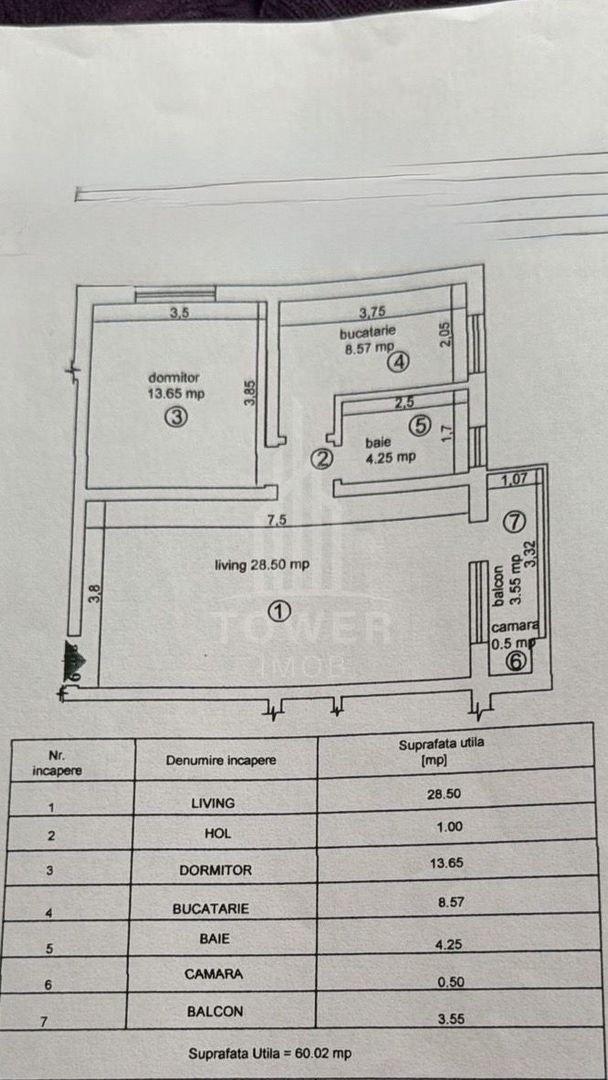 Apartament 2 camere- Calea Cisnădiei - Poză 7