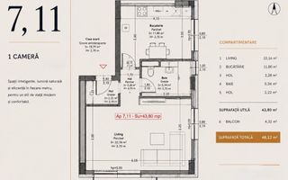 Soarelui – Braytim | Proiect Nou | Lift | Apartamente & S.A.D.-uri - Poză 14