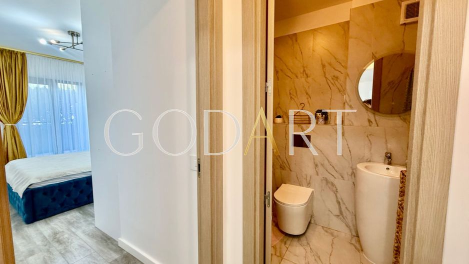 Parcului 20 | 2 Camere Premium | Terasă 27 mp | Mobilat | Utilat Lux - Poză 12