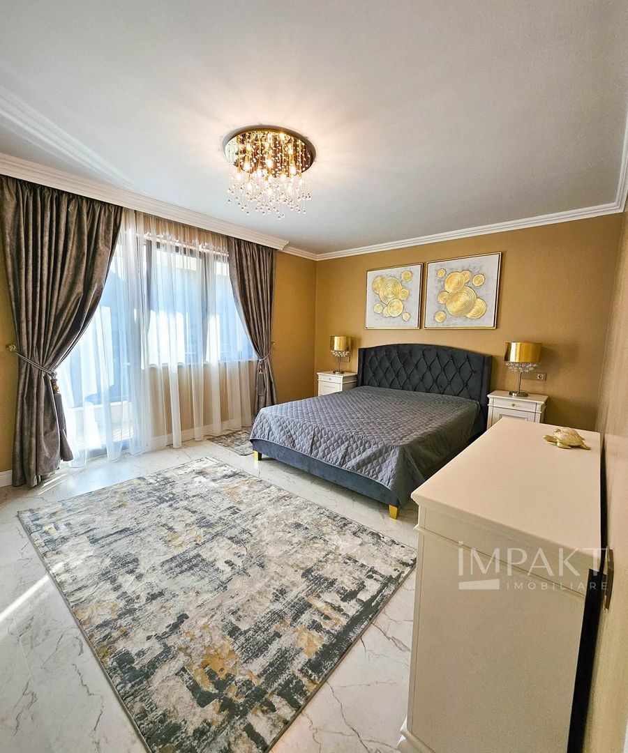 Casa de lux cu piscina, 5 camere, Borhanci – inchiriere - Poză 29