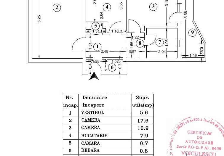 2 camere | Decomandat | Tineretului - Poză 3