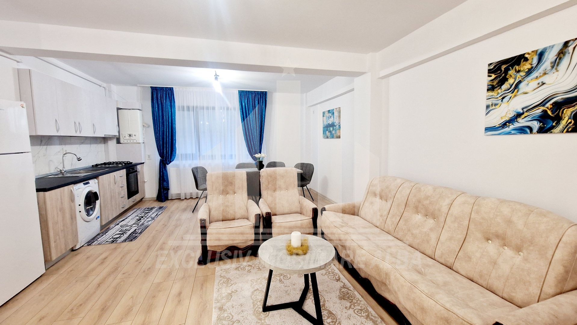 Apartament 2 camere | 60 mp | Bloc nou | De inchiriat | Alba-Micesti - Poză 1