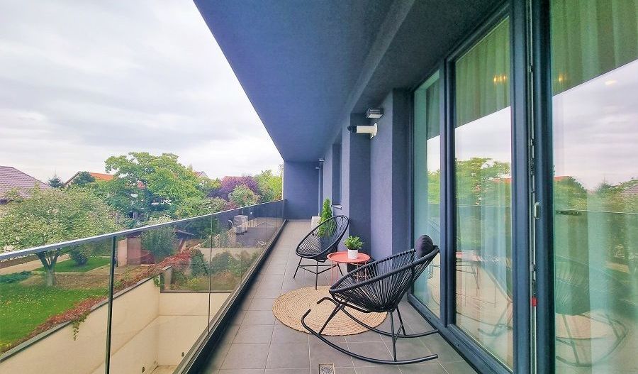Rental modern 3 rooms apartment | Baneasa-Sisesti | Free View | Parkin - Poză 12