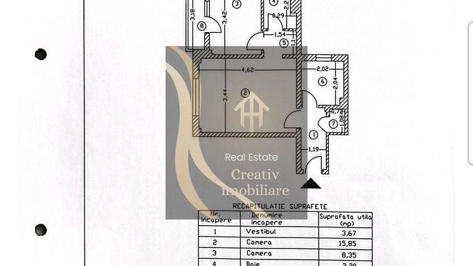 Apartament 2 camere Piata Victoriei - Dr,Iacob Felix - Poză 8