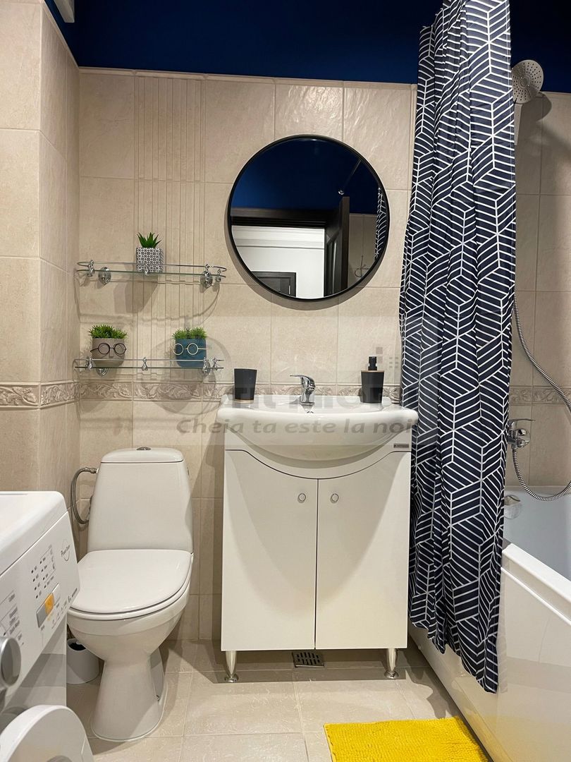 Apartament 1 camera, decomandat, Bucium, bloc 2013 mobilat modern - Poză 18