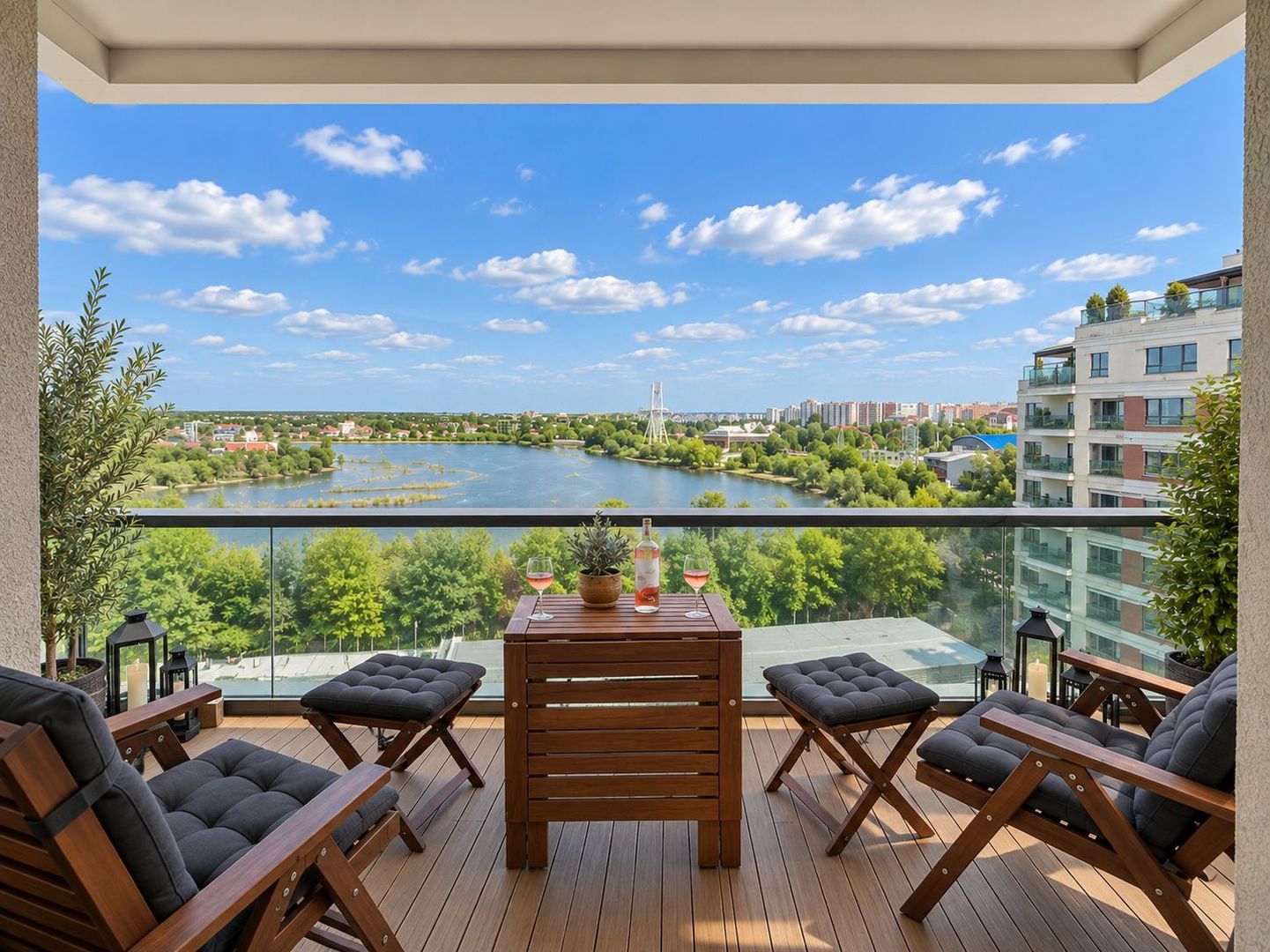 For Rent I 4-room Luxury Apartment I Lake View I Floreasca - Poză 2