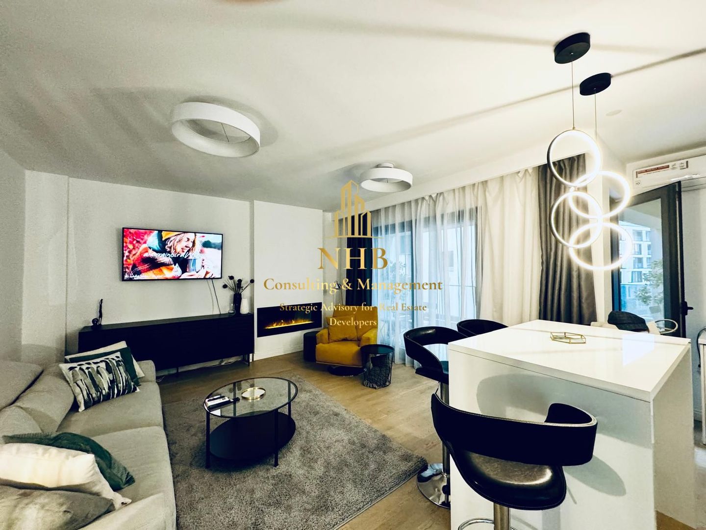 Ocazie! Apartament de 2 camere LUX Herastrau cu parcare subterana! - Poză 1