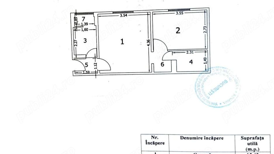 Apartament 2 camere. Mobilat si utilat. Zona Almasu Mare. - Poză 8
