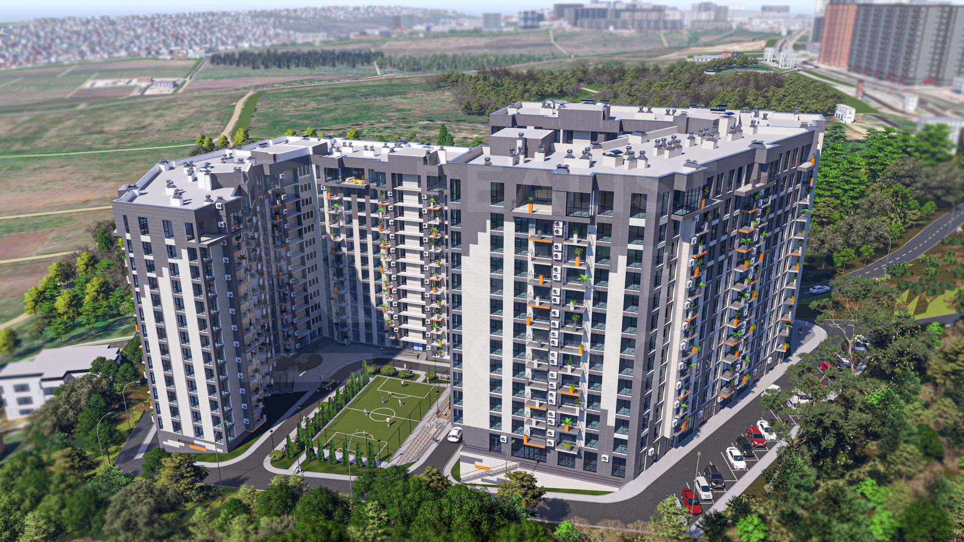 Vânzare, apartament, 1 cameră, terasă, strada Grenoble, Botanica - Poză 9