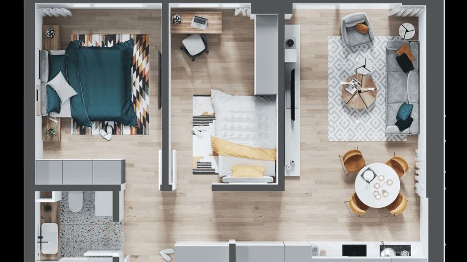 De vanzare Apartamente Noi in Complexul Arena Residence – Oradea - Poză 15