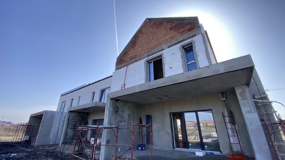 COMISION 0%, Triplex 4 Camere, 102MP Utili, 316MP Teren, Sacalaz, Lidl - Poză 1