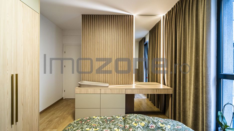 Plaza Mall, 2 camere, decomandat, 60 mp, etaj 2, mobilat, parcare subsol, boxa - Poză 7