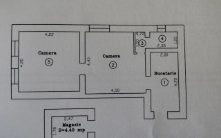Apartament cu 2 camere la curte - Poză 7