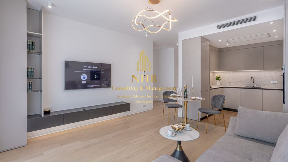 Apartament 2 camere  Nou cu Vedere la Lac – One Lake Club, Etaj 6 | Terasă 10 mp - Poză 19