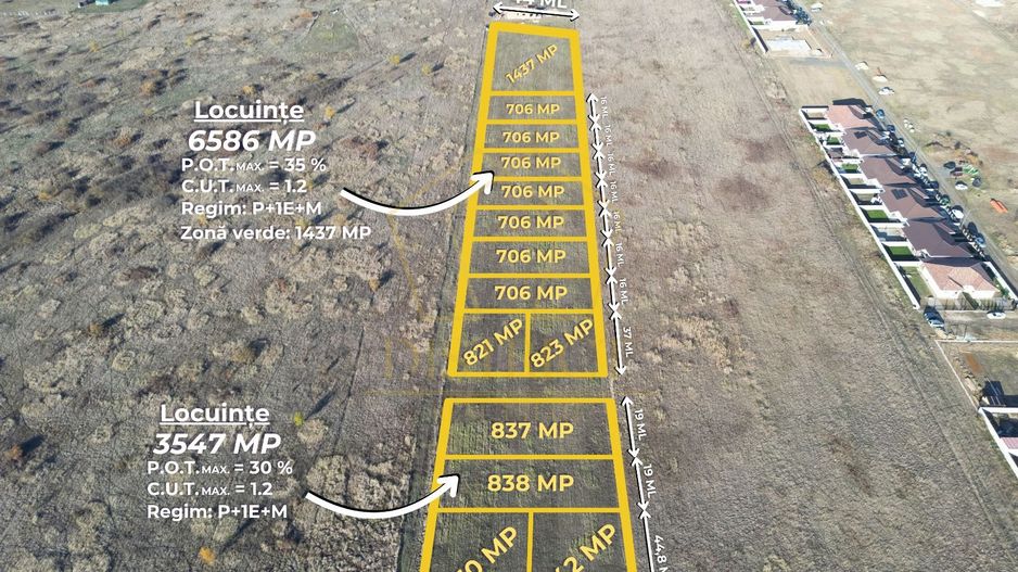 Terenuri constructii duplex sau individuala | Mosnita Noua - Poză 1
