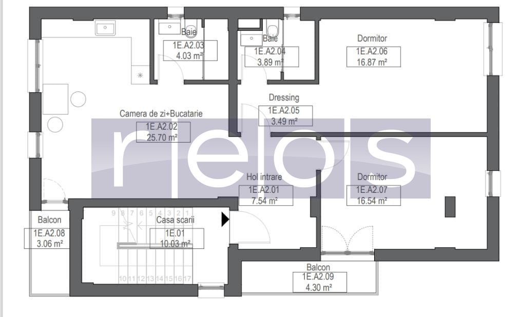 VANZARE 3 CAMERE  | ETAJ 1 | ZONA PALLADY - Poză 7