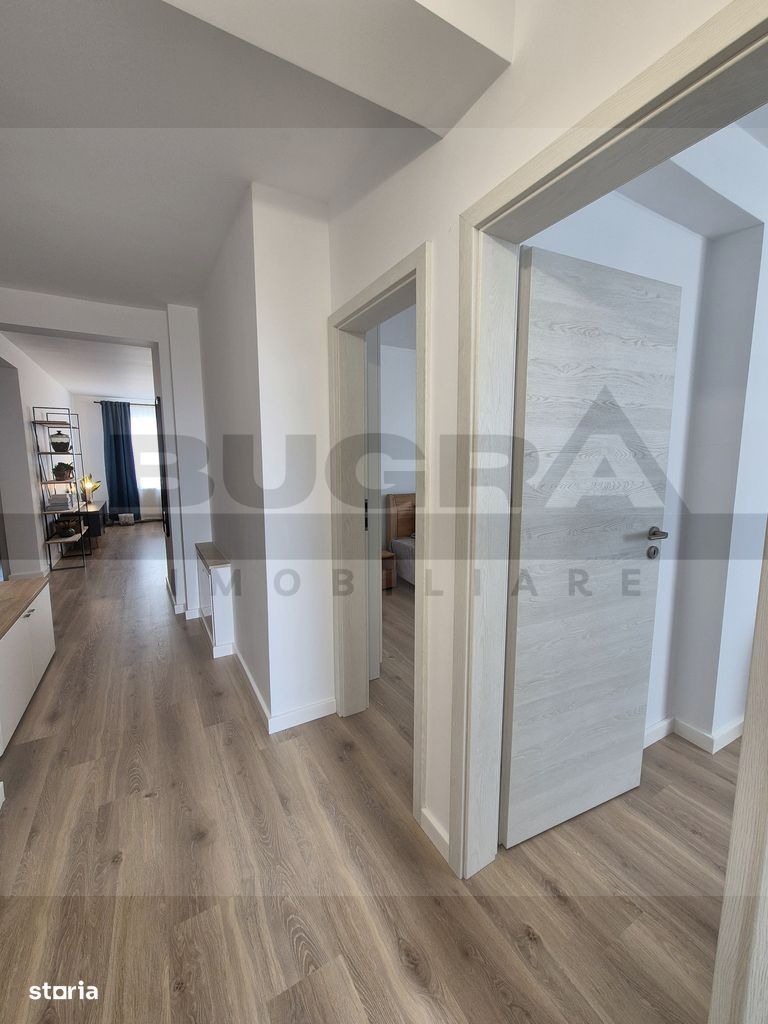 Apartament de 3 camere ultrafinisat, 77mp, parcare, zona Eugen Ionesco - Poză 11