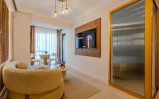 Studio dublu Ivory Residence Pipera I lux mobilat I balcon I COM0% - Poză 66