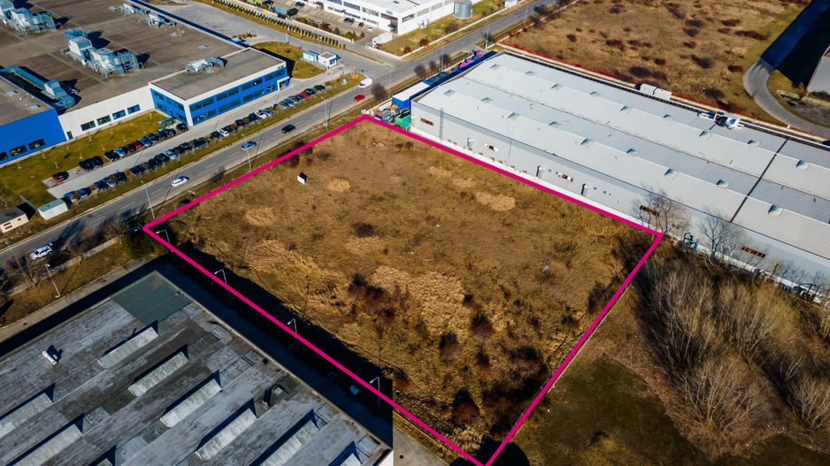 Teren 8500 mp construibil, zona industriala Vest. - Poză 4